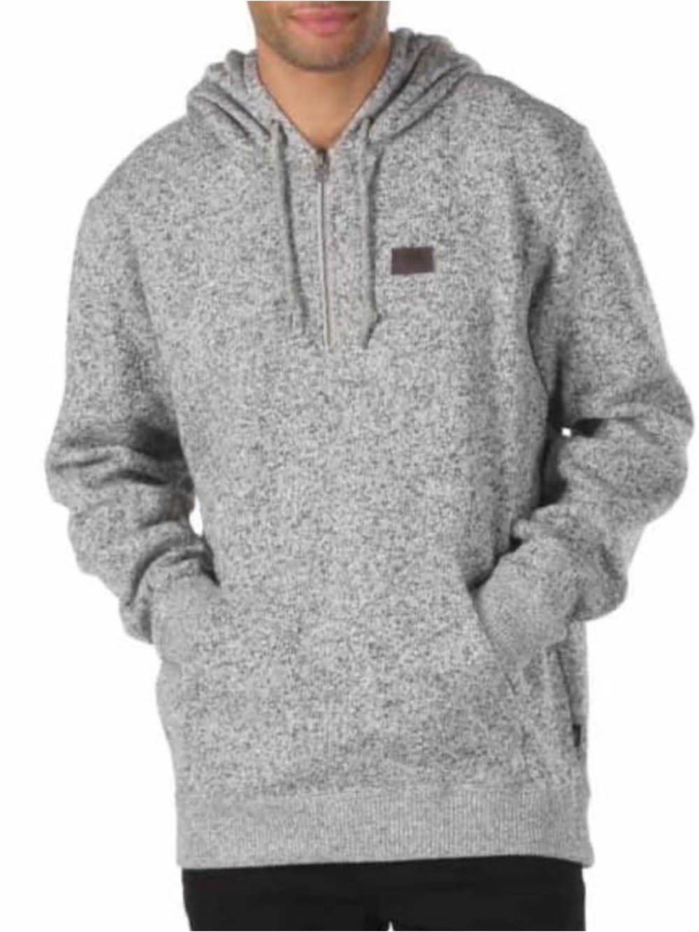 Vans Half Zip Pullover Flurry Sweater Hoodie Size Medium